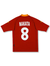 2000-01年ASローマ ホームユニフォーム 中田英寿8番 前面
